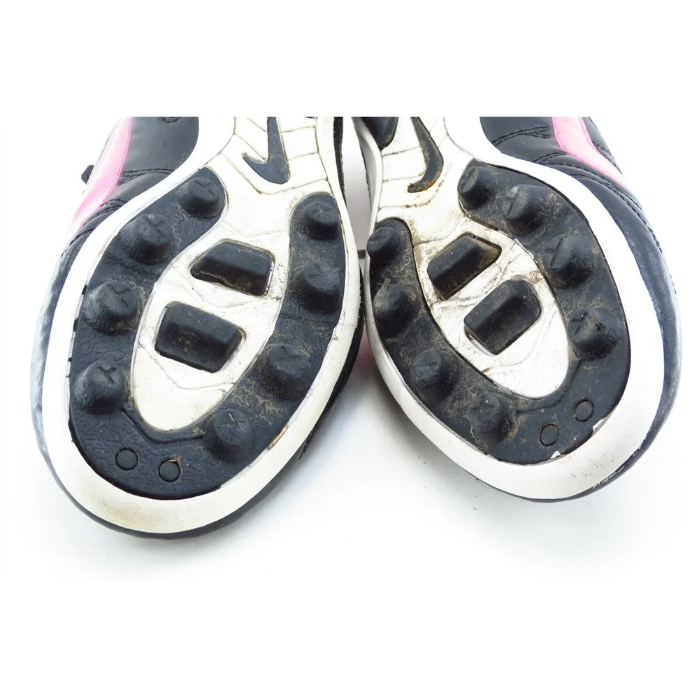 Nike‎ Youth Girls Shoes Size 3.5 M Black Indoor Soccer Synthetic